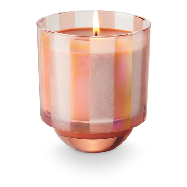 Brandied Pear Striped Candle