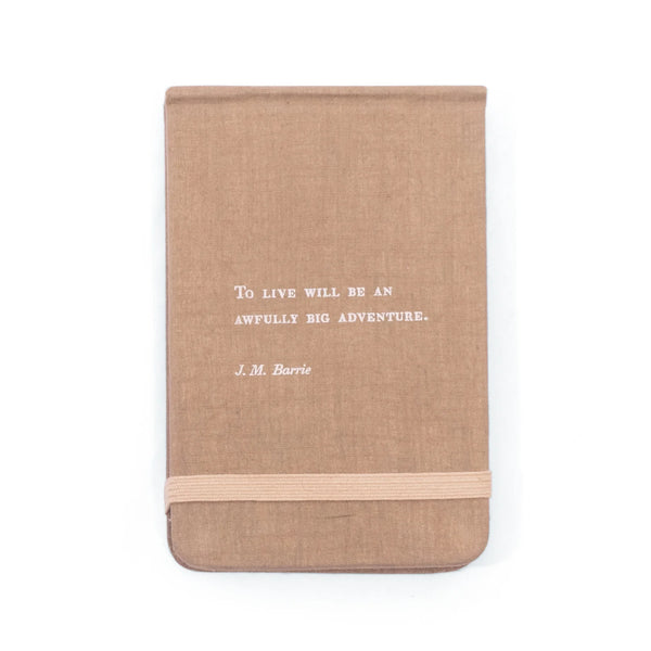 Fabric Quotes Notebook