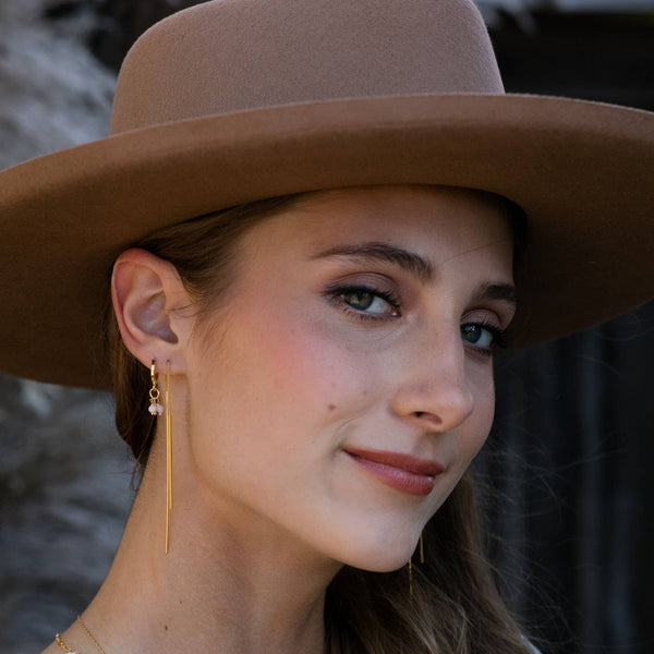 Needle and Thread Earrings