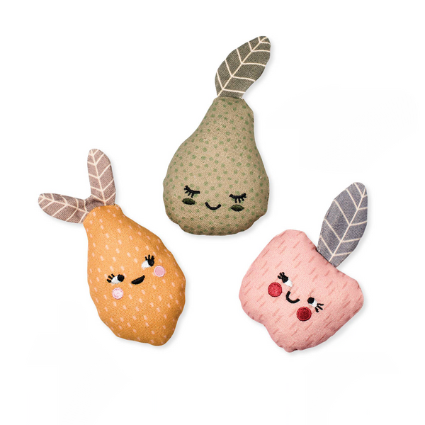 CANVAS MINI DOG TOY SET  FRESHLY PICKED