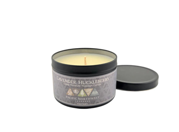 Deep Moisture Massage Candle | Lavender Huckleberry