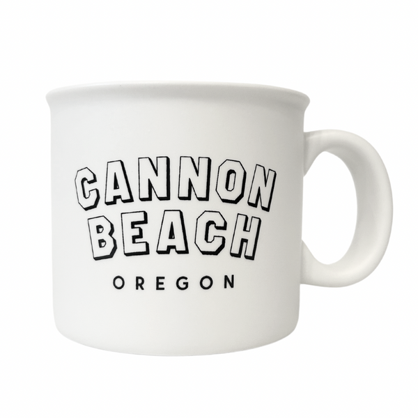 Stamped Cannon Beach Mug