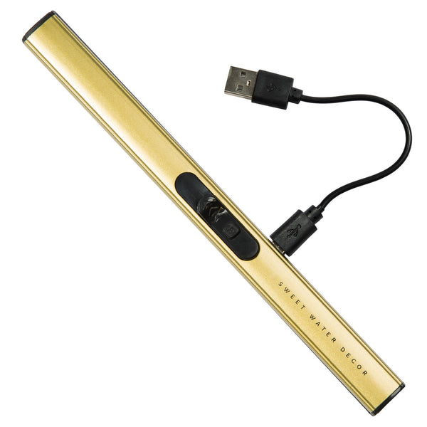 Rechargeable Electric Lighter | Gold