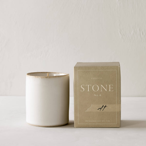 Stone Candle | Salt